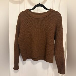 Vintage style American Eagle Outfitters Brown Crew Neck Sweater